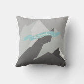 Personalisiert Ließ ihn schlafen, wenn er Wecke Kissen (Rückseite)