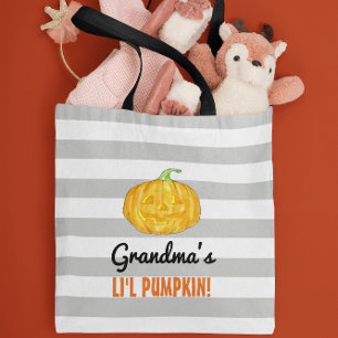 Personalisiert Lil Pumpkin Halloween Tasche