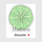 Personalisiert Limon Aufkleber (Blatt)