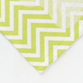 Personalisiert Limones Zickzack Rosa Ohr Fleecedecke (Ecke)