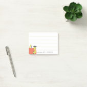 Personalisiert | Little Apple Teacher Stationery Post-it Klebezettel (Büro)