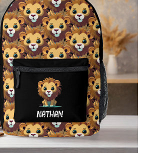 Personalisiert Little Lion Bedruckter Rucksack