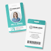 Personalisiert lizenziertes praktisches LPN-Foto f Ausweis (Front & Back)