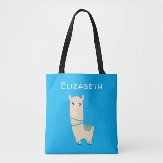 Personalisiert Llama Tasche (Vorderseite)