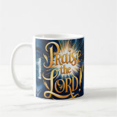 Personalisiert Lob Der Herr Vintag Christlich Kaffeetasse (Links)