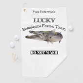 Personalisiert Lucky Barracuda Handtuch (Insitu)