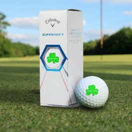 Personalisiert Lucky Kleeblatt Golf Balls Golfball