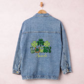 Personalisiert-Lucky-St-Patricks-Tag Jeansjacke (Hangar)