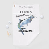 Personalisiert Lucky Tarpon Handtuch fischen (Insitu)