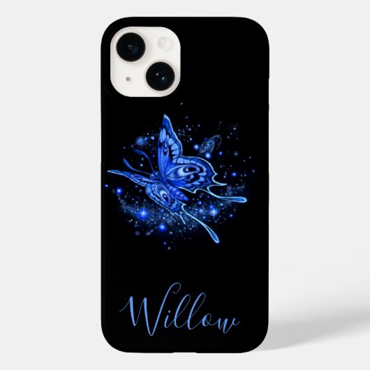 Personalisiert Lunar Moth Case-Mate iPhone Hülle (Rückseite)