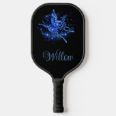 Personalisiert Lunar Moth Pickleball Schläger (Vorderseite)