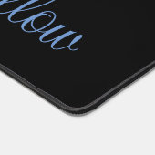 Personalisiert Lunar Moth Schreibtischunterlage (Ecke)