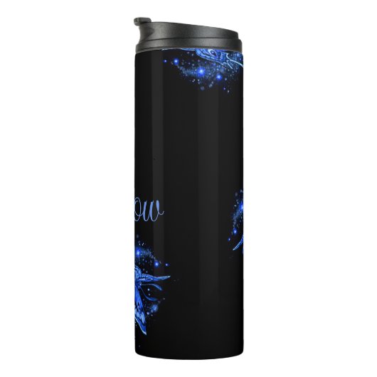 Personalisiert Lunar Moth Thermosbecher (Nach rechts gedreht)