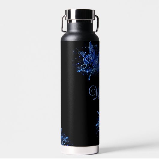 Personalisiert Lunar Moth Trinkflasche (Vorne)