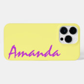 Personalisiert Luxury Individuelle Name Monogram i iPhone Hülle (Rückseite (Horizontal))