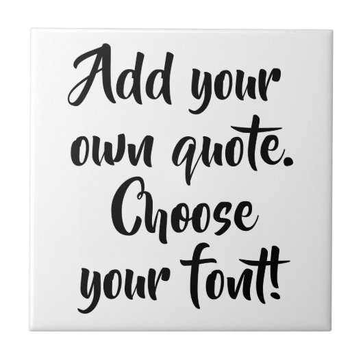 Personalisiert machen fliese (Vorderseite)