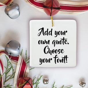 Personalisiert machen keramikornament