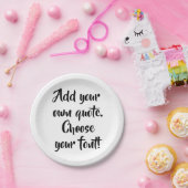 Personalisiert machen pappteller (Party)