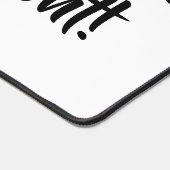 Personalisiert machen schreibtischunterlage (Ecke)