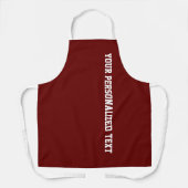 Personalisiert machen schürze (Vorderseite)