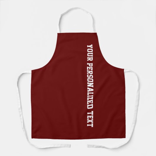 Personalisiert machen schürze (Vorderseite)