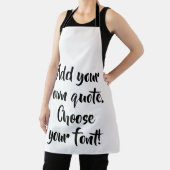 Personalisiert machen schürze (InSitu)