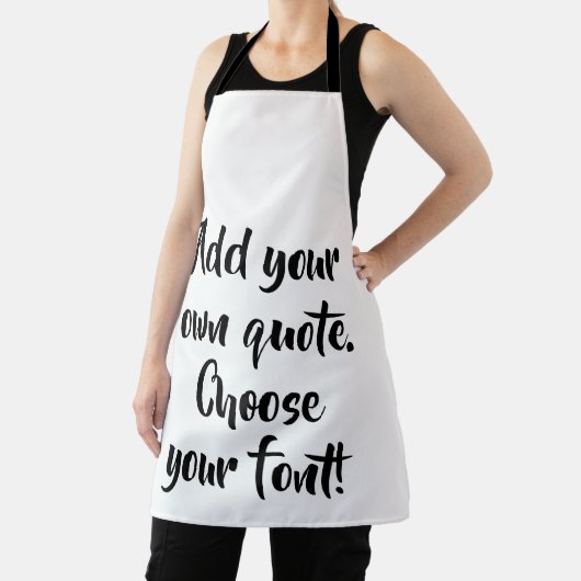 Personalisiert machen schürze (InSitu)