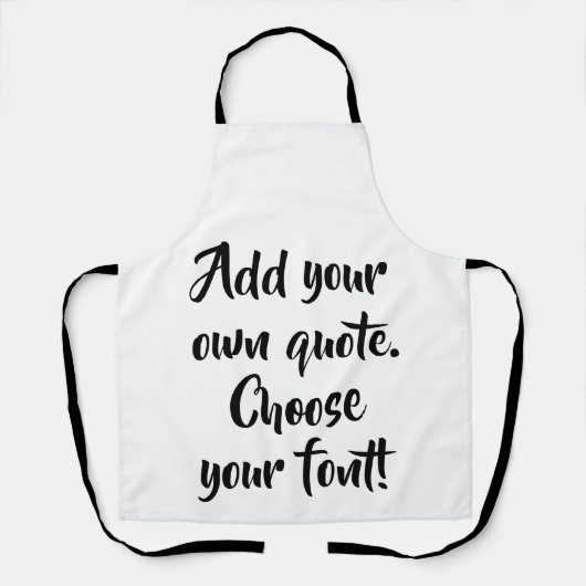 Personalisiert machen schürze (Vorderseite)