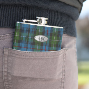 Personalisiert MacKenzie Tartan Mens Flask Ihm Flachmann