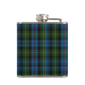 Personalisiert MacKenzie Tartan Mens Flask Ihm Flachmann (Rückseite)