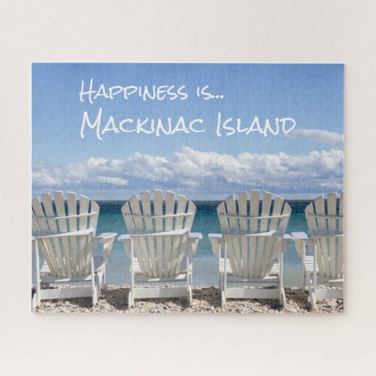 Personalisiert Mackinac Island Jigsaw Puzzle (Horizontal)