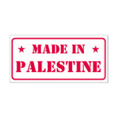 Personalisiert Made in Palestine Permastempel (Design)