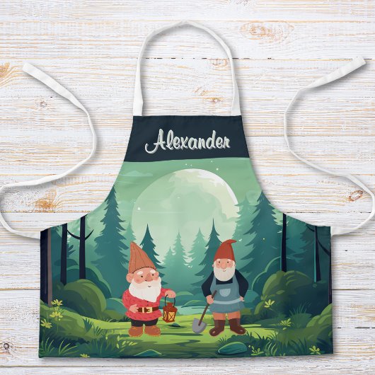 Personalisiert Magic Goblin Garden Schürze