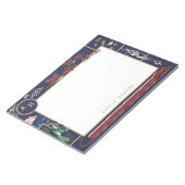 Personalisiert "Magical Night Journey" Notizblock (angewinkelt)