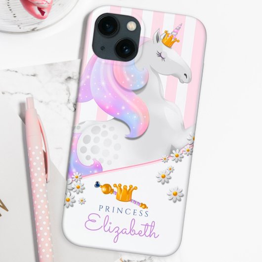 Personalisiert Magisch rosa Einhorn Case-Mate iPho iPhone Hülle