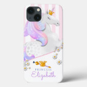 Personalisiert Magisch rosa Einhorn Case-Mate iPho iPhone Hülle (Rückseite)