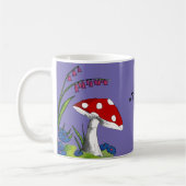Personalisiert Magischer Toadstool Kaffeetasse (Links)