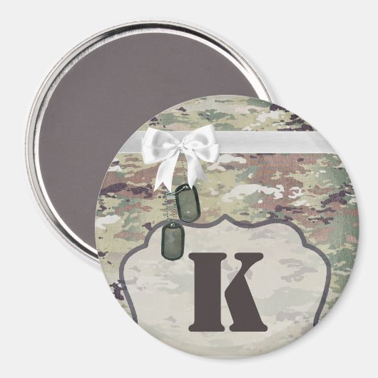 Personalisiert Magnet Army OCP Camouflage Uniform (Vorderseite/Rückseite)