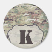 Personalisiert Magnet Army OCP Camouflage Uniform  (Vorne)