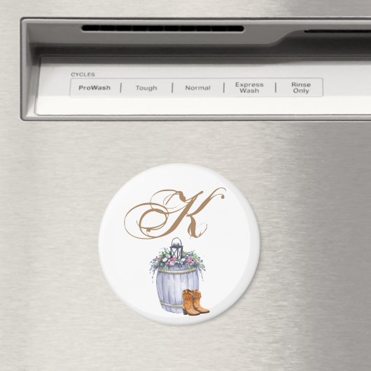 Personalisiert Magnet Sommer Land Hochzeit rustika (In Situ (Geschirrspüler))