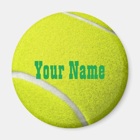 Personalisiert Magnet Tennis Ball (Vorne)