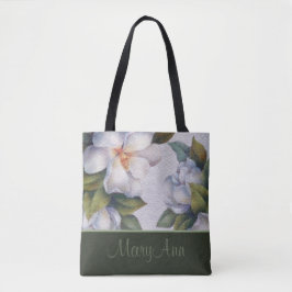 Personalisiert Magnolia Blooms Sage Green Classic Tasche