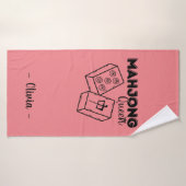 Personalisiert Mahjong Queen Badehandtuch (Badehandtuch)