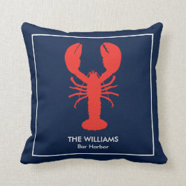 Personalisiert Maine Red Humster Kissen