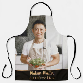 Personalisiert Makan Master All-over-Print-Schürze Schürze