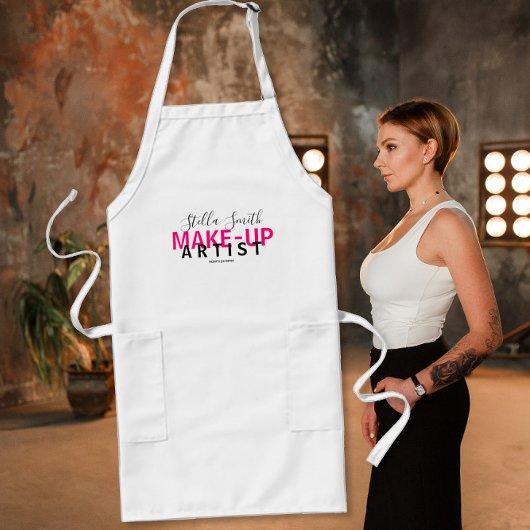 Personalisiert Makeup Artist Standard Schürze