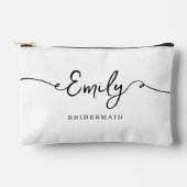 Personalisiert Makeup Bag Bridesmaid Geschenke Zubehörtasche (Vorderseite)