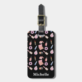 Personalisiert Makeup Kosmetik Muster Kosmetologie Gepäckanhänger