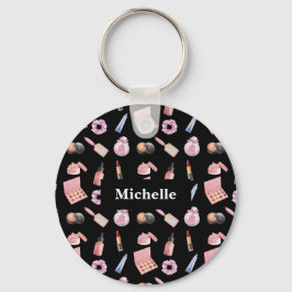 Personalisiert Makeup Kosmetik Muster Kosmetologie Schlüsselanhänger