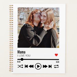 Personalisiert Mama I Liebe You Mother's Day Planer